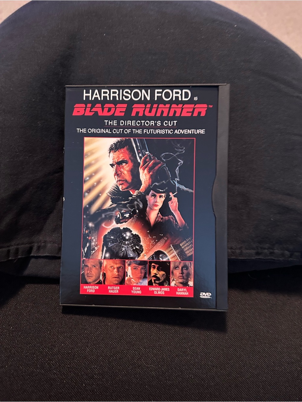Blade Runner The Director's Cut DVD - Black & Red Cover